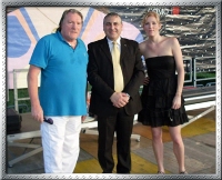 Con Brian Auger e Figlia Savannah