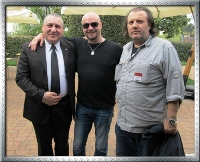 Con Gianluca Tagliavini (PFM)