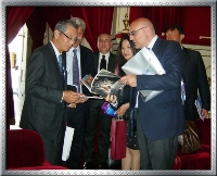 Chieti, Teatro Muccino - L'ambasciatore di Taiwan in Italia incontra le aggregazioni di rete della Regione Abruzzo